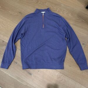 Peter Millar Size Medium Cotton Quarter-zip